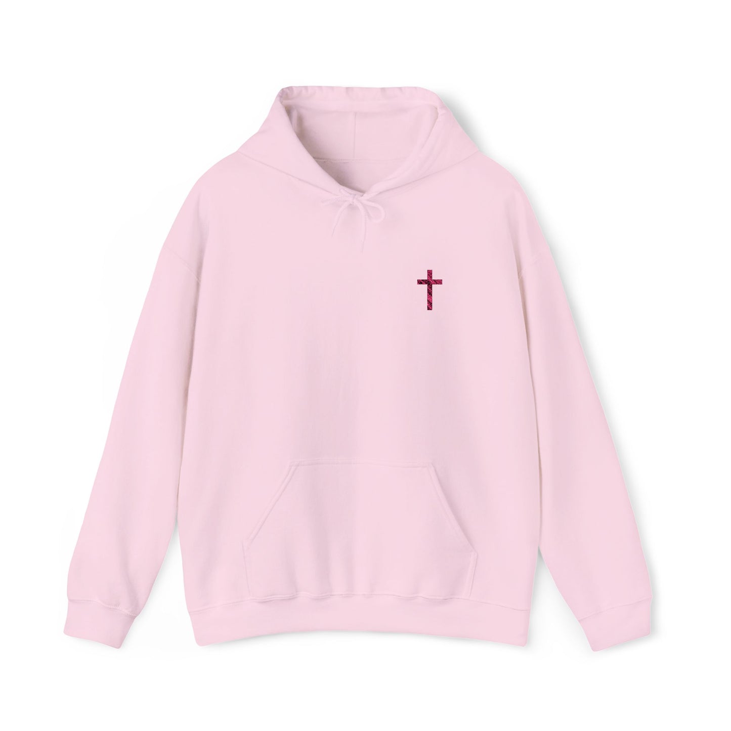 Hoodie - Pink Cross
