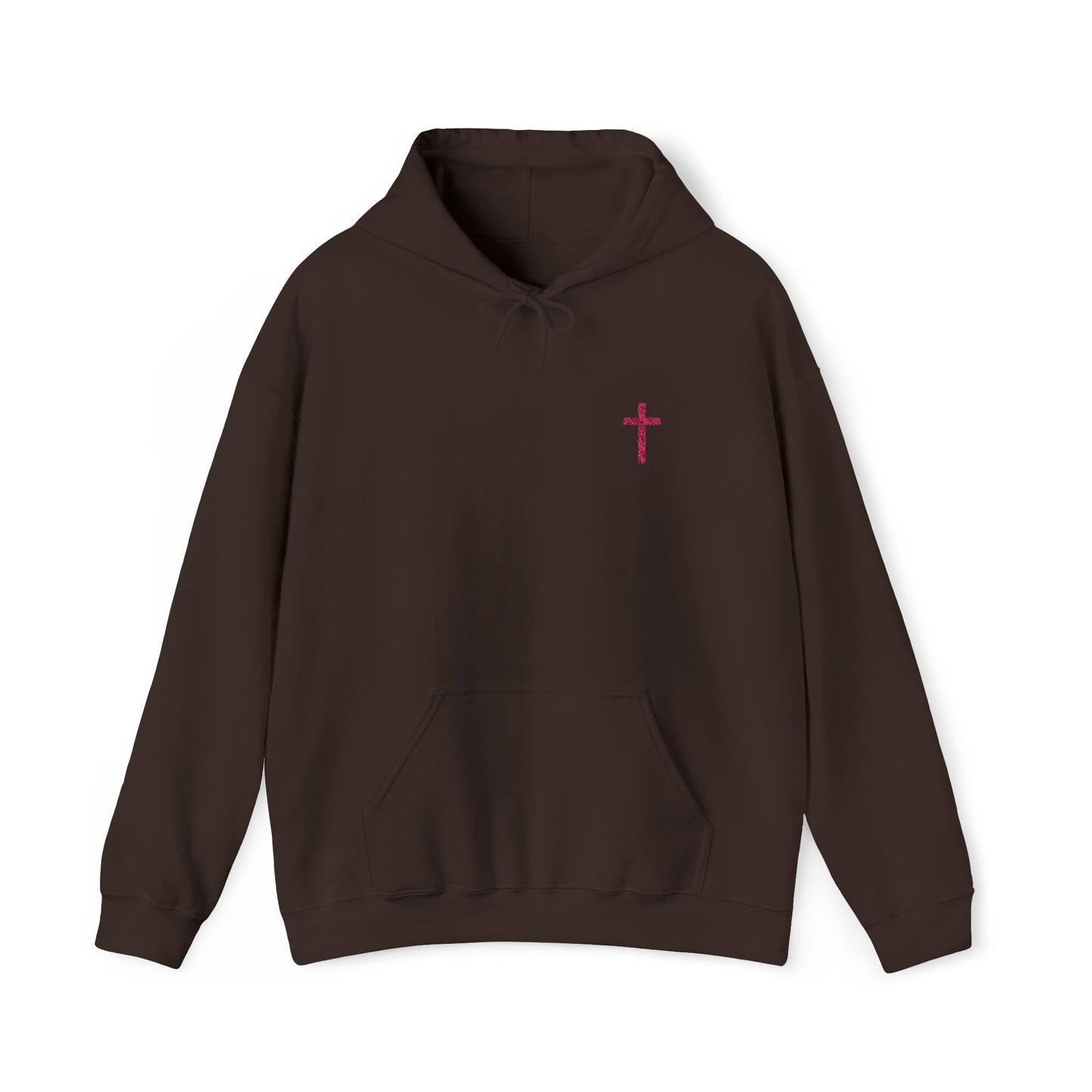 Hoodie - Pink Cross