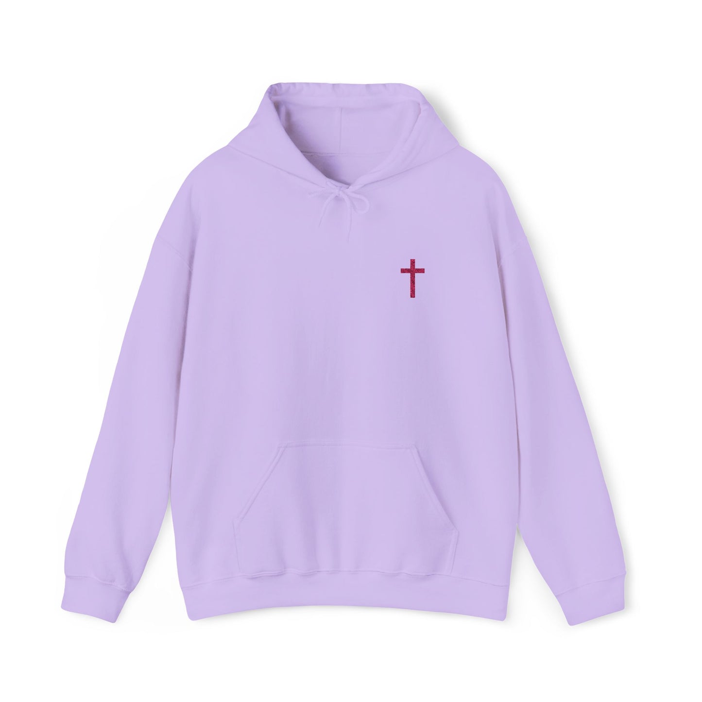 Hoodie - Pink Cross