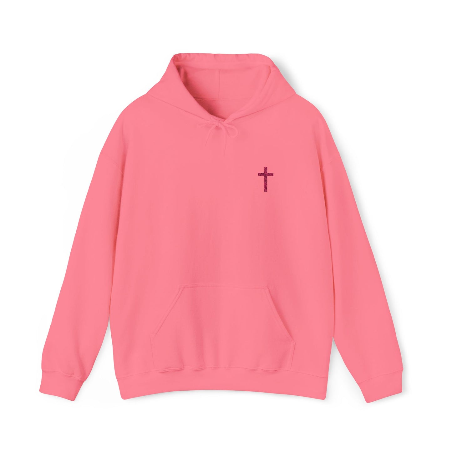 Hoodie - Pink Cross