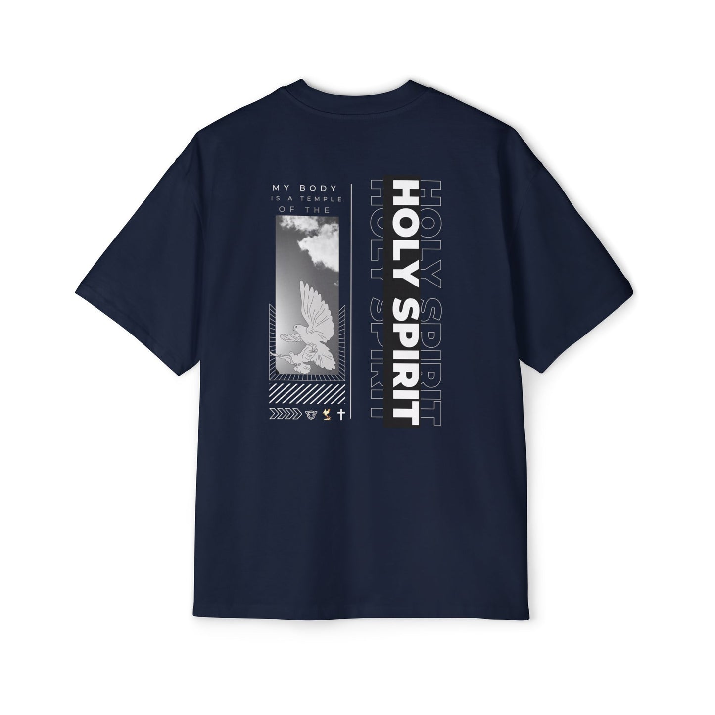 Men's Oversized Tee - Holy Spirit