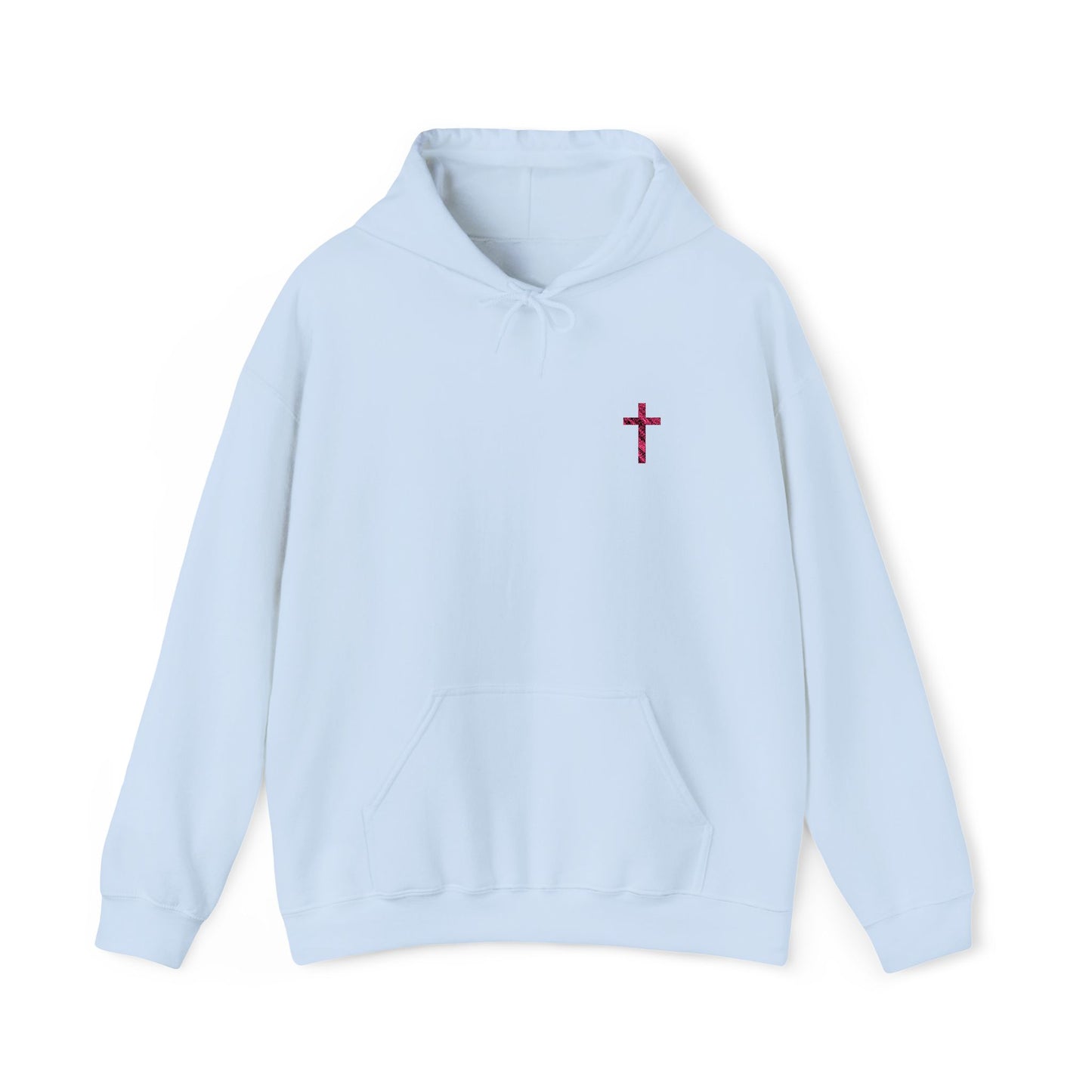 Hoodie - Pink Cross