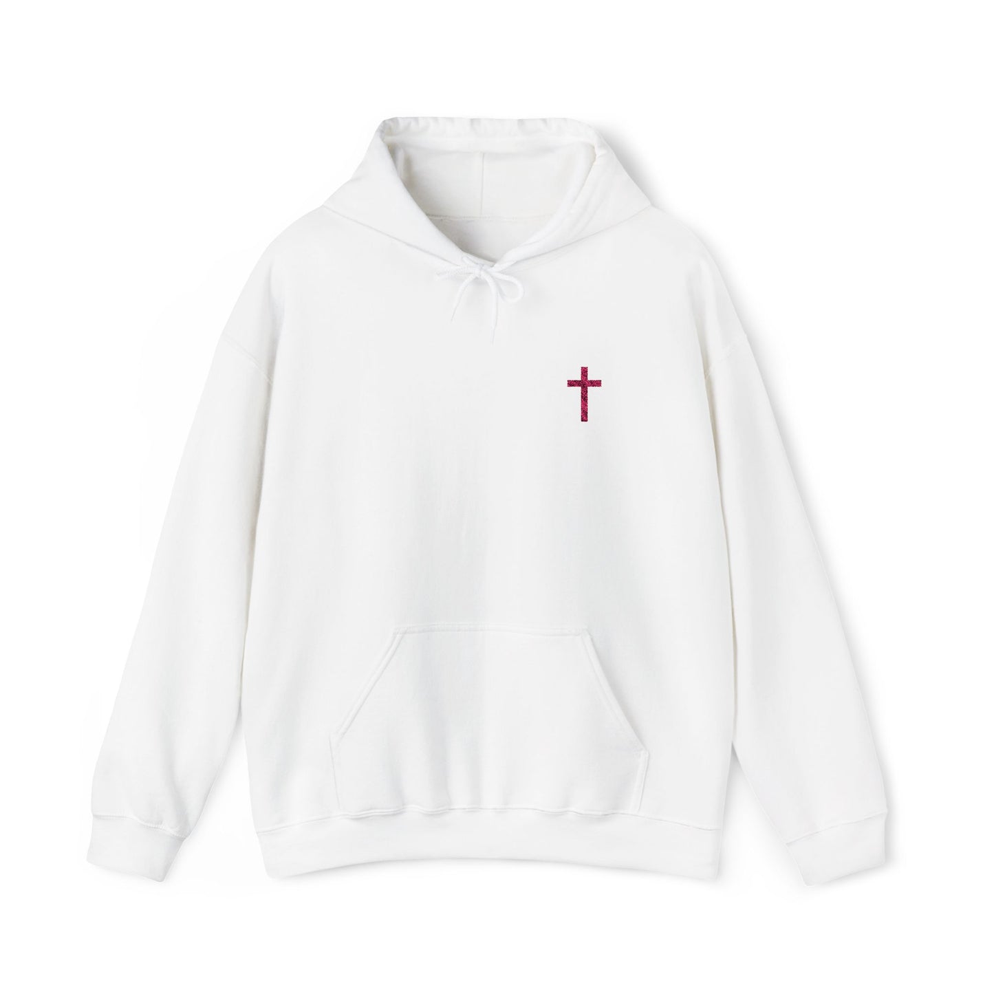 Hoodie - Pink Cross