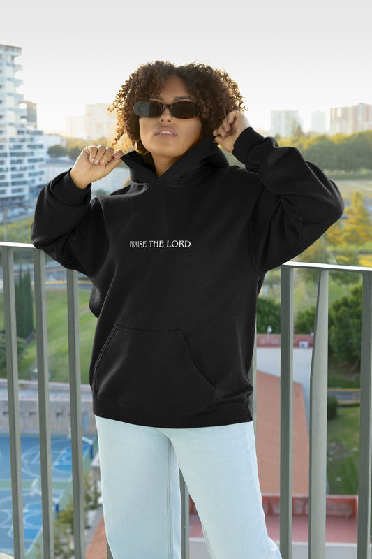 Sudadera con capucha para mujer - Alabado sea el Señor