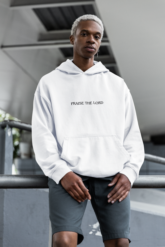 Sudadera con capucha para hombre - Alabado sea el Señor