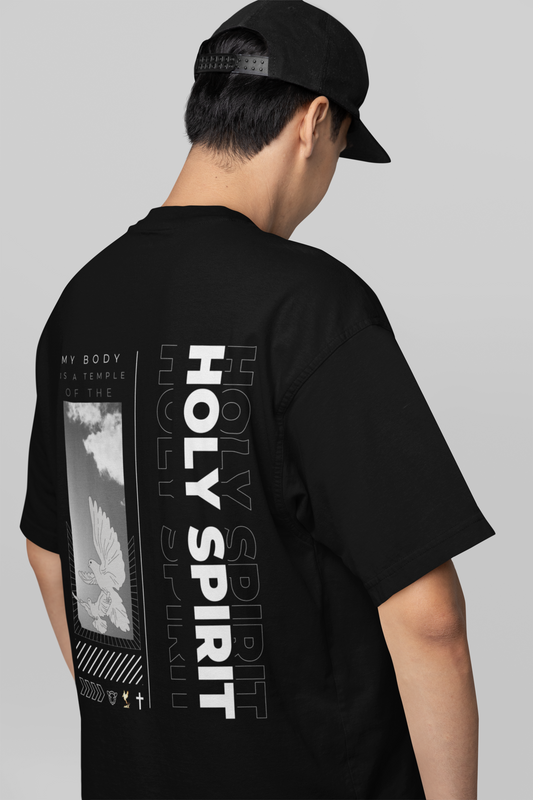 Men's Oversized Tee - Holy Spirit